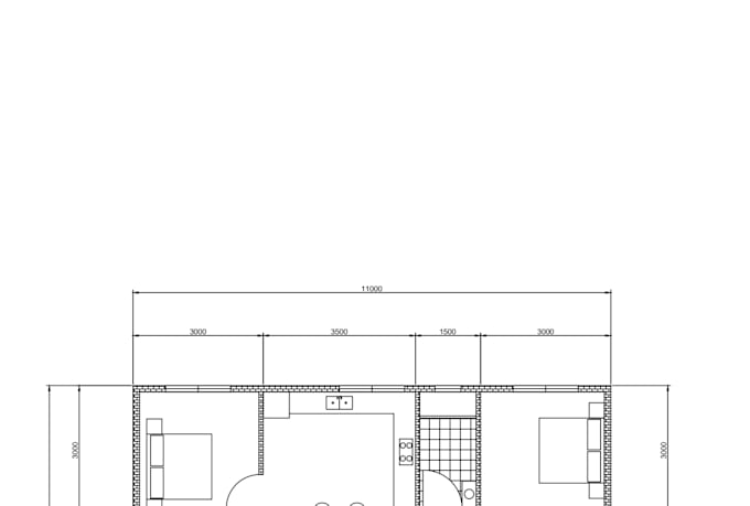 create or redraw a 2d floor plan in autocad